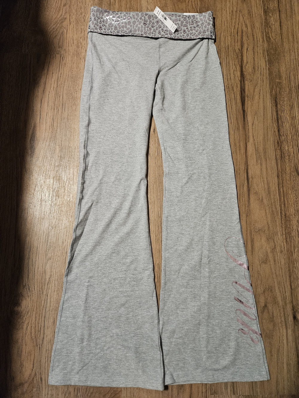 Victoria's Secret PINK Foldover Flare Leggings